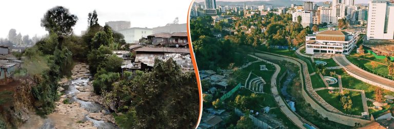 ከወንዞቿ የታረቀች ከተማ