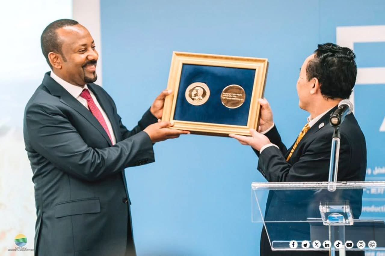 You are currently viewing ተረጂነትን በነበር ያስቀረው የኢትዮጵያ የስንዴ ልማት