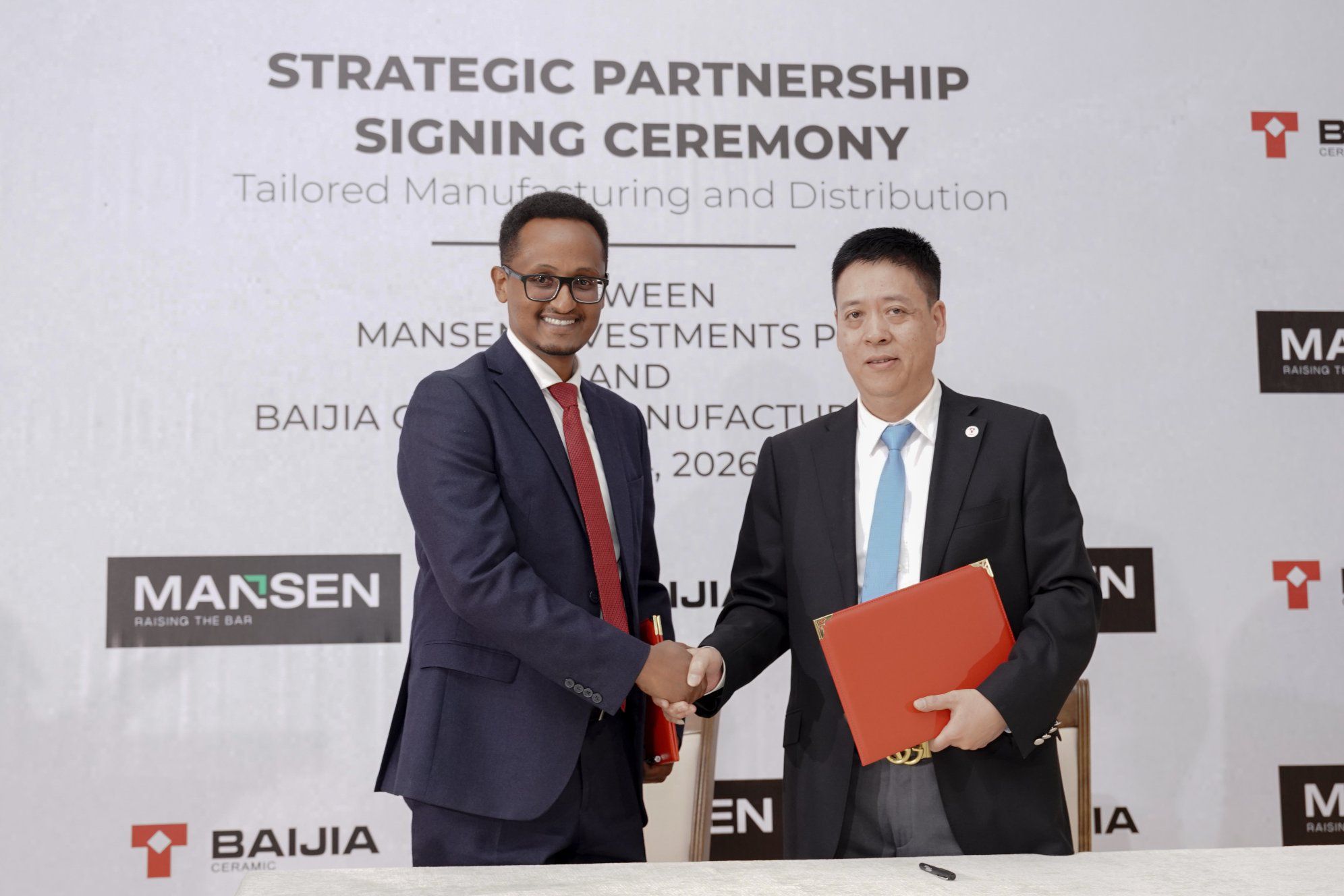 You are currently viewing ማንሰን ኢንቨስትመንትስ የሴራሚክና የፖርሲሊን ምርቶችን በኢትዮጵያ ለማምረት የሚያስችለውን ስምምነት ፈጸመ