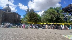 Read more about the article የስቅለት ቀን በቦሌ ደብረ ምህረት ቅዱስ ሚካኤልና ጻድቁ አቡነ ጎርጎሪዮስ ቤተክርስቲያን በሀይማኖታዊ ሥርዓት እየታሰበ ነው