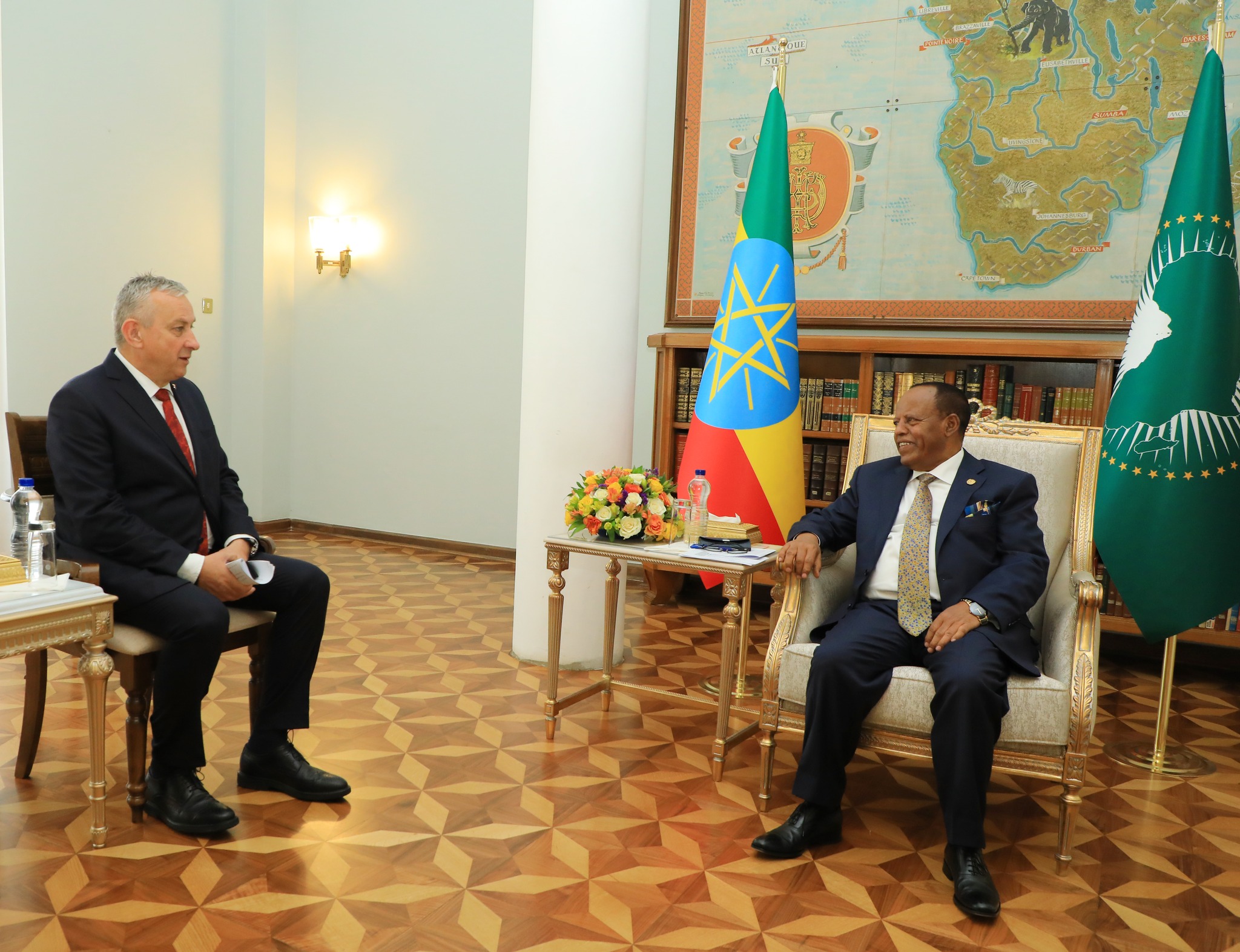 You are currently viewing የአውሮፓ ኅብረት የኢትዮጵያ አስተማማኝ አጋር ነው – ፕሬዝዳንት ታዬ አፅቀሥላሴ