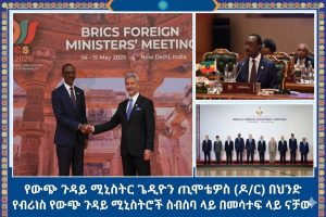 Read more about the article የውጭ ጉዳይ ሚኒስትር ጌዲዮን ጢሞቴዎስ (ዶ/ር) በህንድ የብሪክስ የውጭ ጉዳይ ሚኒስትሮች ስብሰባ ላይ በመሳተፍ ላይ ናቸው