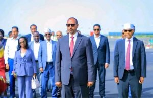 Read more about the article 7ኛው ጠቅላላ ምርጫ ኢትዮጵያ እንድታሸንፍ የተያዘው ዕቅድ በስኬት የተፈፀመበት ነው -አቶ አደም ፋራህ