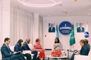 Read more about the article ከንቲባ አዳነች አቤቤ በዓለም ባንክ ከኢትዮጵያ፣ ኤርትራ፣ ሱዳን እና ደቡብ ሱዳን ዳይሬክተር ማርያም ሳሊም ጋር ተወያዩ