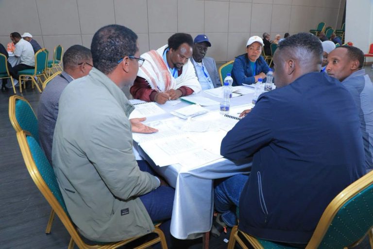 በቡድን በመሆን የተጀመረው ምክክር ዛሬም እንደቀጠለ ነው
