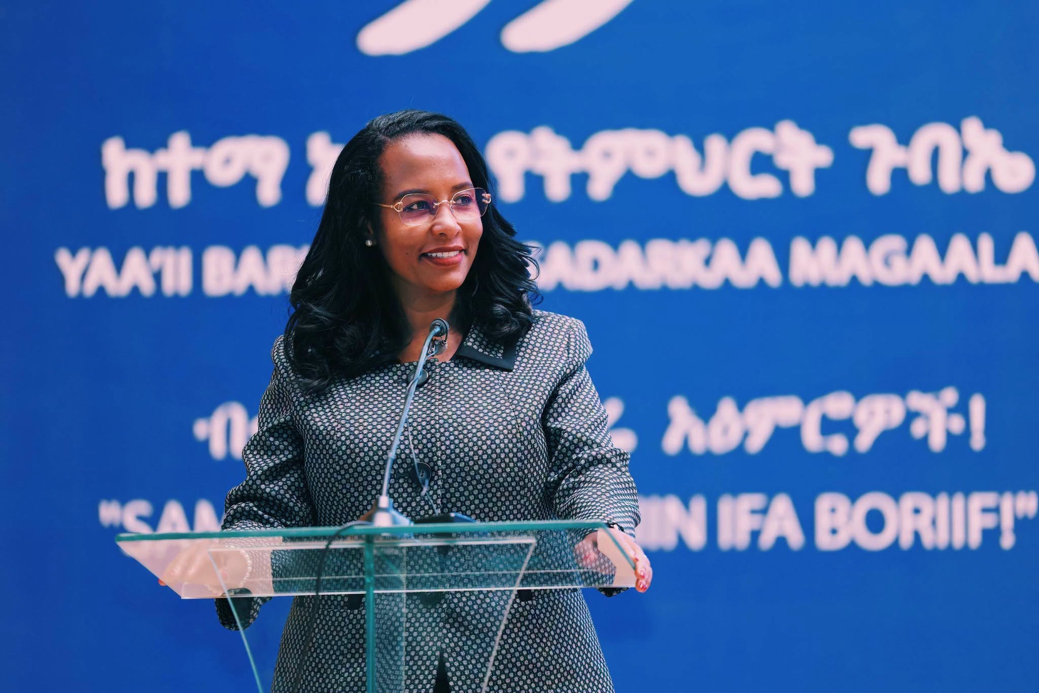 You are currently viewing የትምህርት ዘርፍ ኢንቨስትመንት ፍሬው በተማሪዎች ውጤት መሻሻል እየተረጋገጠ ነው — ከንቲባ አዳነች አቤቤ