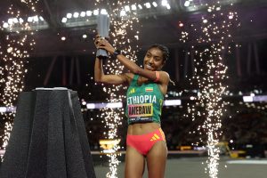 Read more about the article ልቅና አምባው የአልቲሜት ቻምፒየንሺፕ የ5000 ሜትር አሸናፊ ሆነች