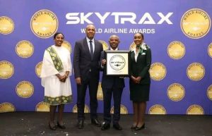 Read more about the article የኢትዮጵያ አየር መንገድ ለ9ኛ ጊዜ የአፍሪካ ምርጡ አየር መንገድ በመባል ተሸለመ