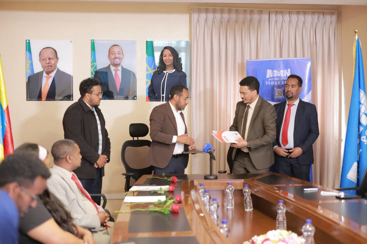 You are currently viewing አዲስ ሚዲያ ኔትዎርክ እና ሀገሬ ቴሌቪዥን በጋራ ለመስራት የሚያስችላቸውን ስምምነት ተፈራረሙ