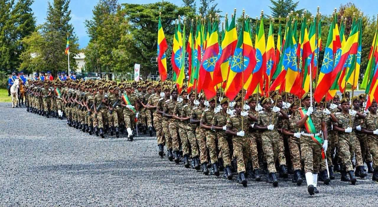 የነጻነት አርማ - የኢትዮጵያ ሠንደቅ ዓላማ