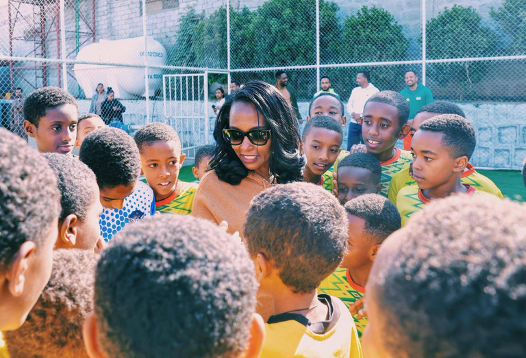በከተማችን የስፖርት መሠረተ ልማትን ማስፋታችን ለወጣቶችና ለታዳጊ ልጆች ጤናማ፣ ተስፋ የሞላበትና የስኬት መንገድ እየከፈትን ነው- ከንቲባ አዳነች አቤቤ
